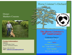 Horse Listener's Orchard Apple Season 10th Anniversary